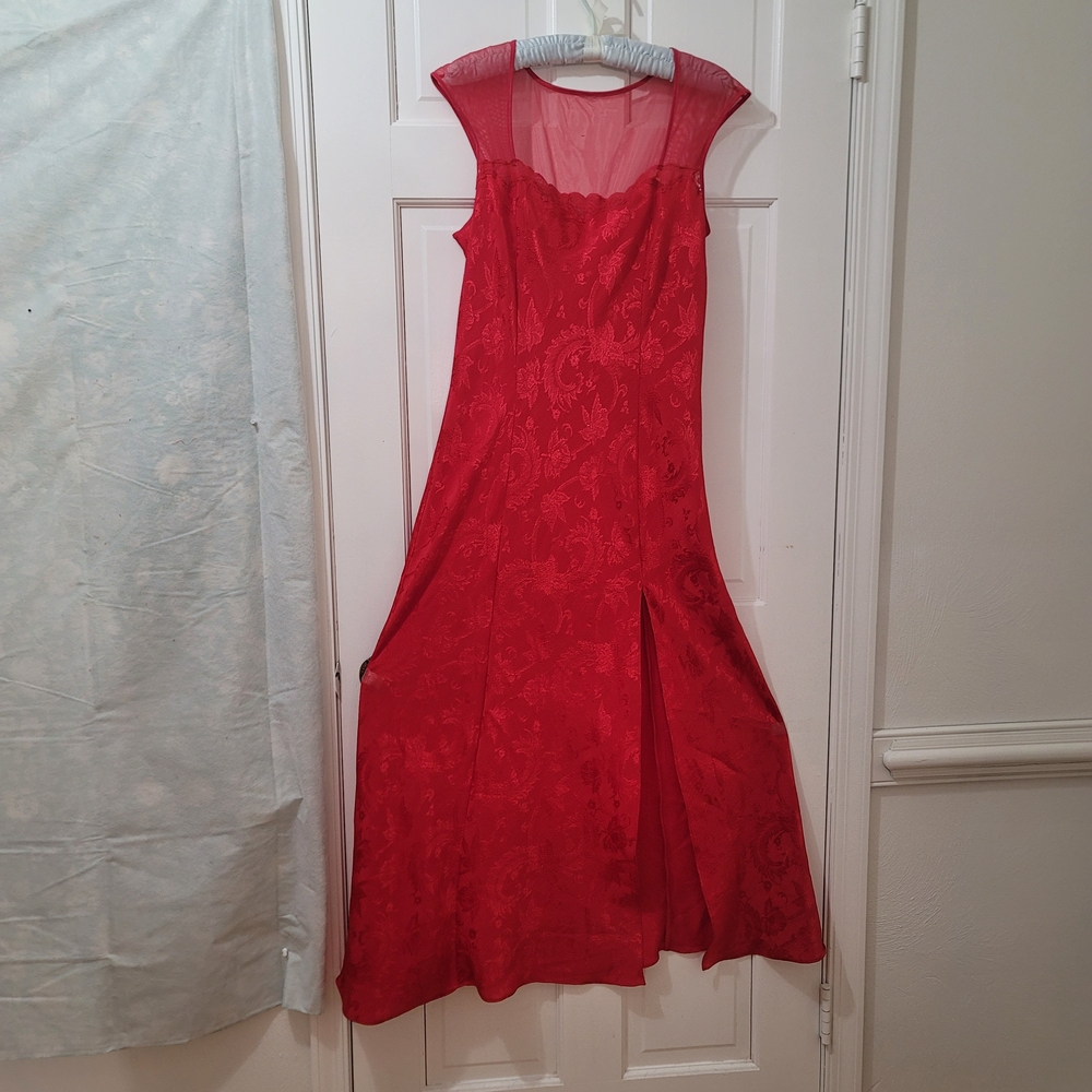 Victoria's Secret Red Maxi Dress